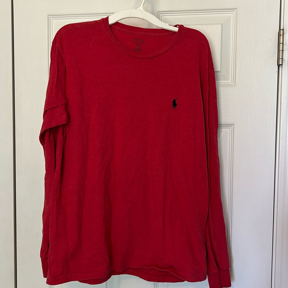 Men Long Sleeve Polo Shirt